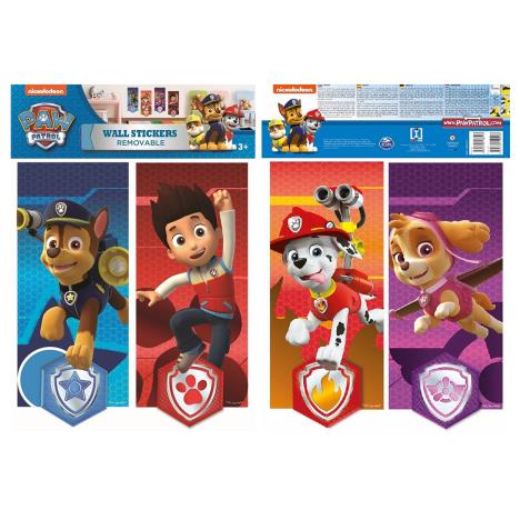 Paw Patrol Flag Banner Wall Stickers (Pack of 4) £11.49